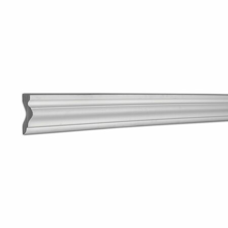 ARCHITECTURAL PRODUCTS BY OUTWATER 2-9/16 in. x 13/16 in. x 94-1/2 in. Plain Polyurethane Panel Molding  31-1/2 LF, 4PK 3P5.37.00957